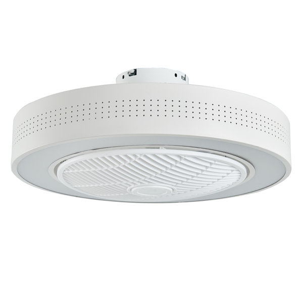 Orren Ellis 22'' Merl 5 Blade LED Bladeless Ceiling Fan with Remote